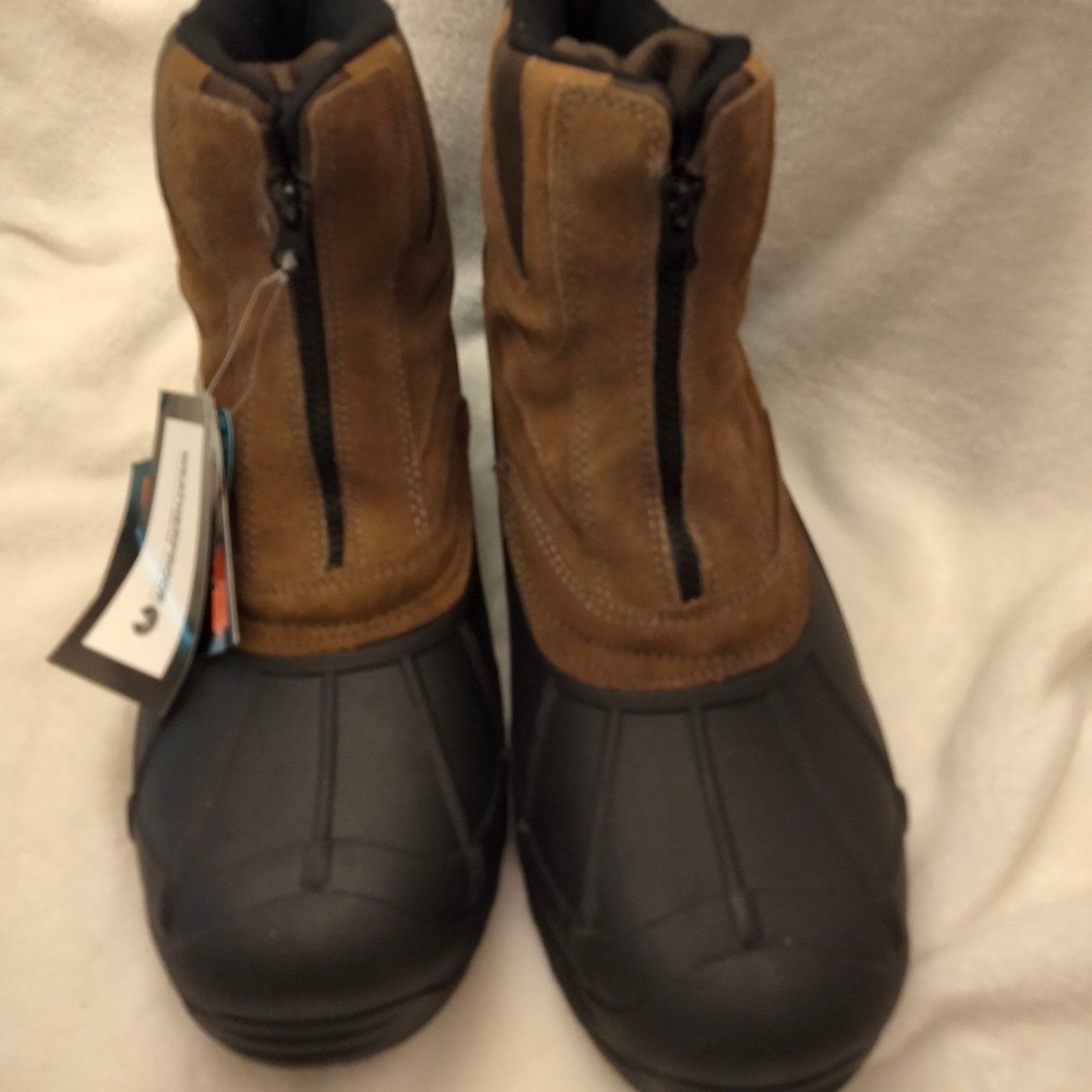 Thinsulate Leather Weather Resist Boot Men Size 8 Winter Outdoor Insulated